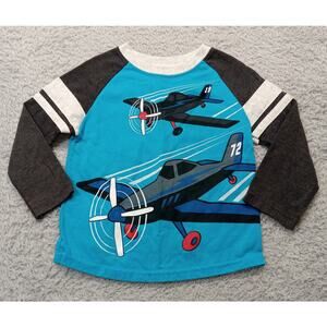Garanimals Boys Top 2T Toddler Airplanes Cotton Blend